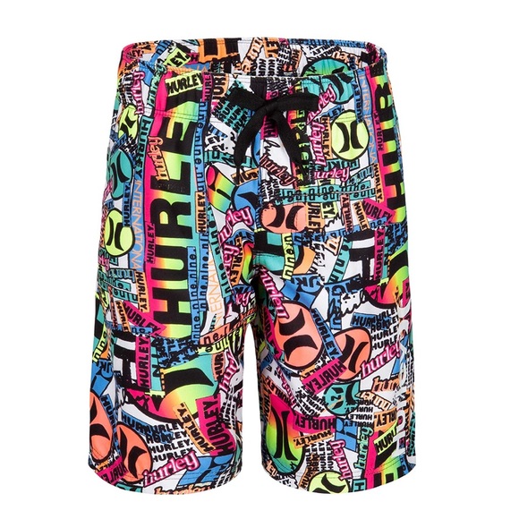 baby hurley swim trunks